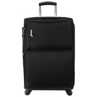 Handry 亨得利 万向轮拉杆箱22英寸商务休闲旅行箱 大容量男女出差行李箱托运箱 8168-22 黑色
