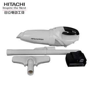 日立 HITACHI  吸尘器充电式锂电便携家用车载吸尘器手持式无线轻便家居除尘器 R18DSAL （5.0Ah一电一充）