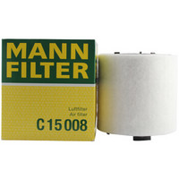 曼牌滤清器 曼牌(MANNFILTER)空气滤清器/空气滤芯/空滤C15008(POLO 1.4GTI/进口奥迪A1 1.2T/1.4T/伊比飒1.2T/1.4T)