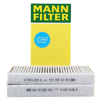 曼牌滤清器 曼牌（MANNFILTER）空调滤清器空调滤芯CUK23005-2宝马X1218i220i118iI3迷你mini3代