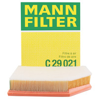 曼牌滤清器 曼牌(MANNFILTER)空气滤清器空气滤芯空滤C29021M沃尔沃S60/S90/XC60/XC90/V90 2.0