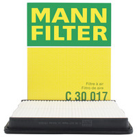 曼牌滤清器 曼牌(MANNFILTER)空气滤清器C30017(胜达/索兰托II)厂家直发