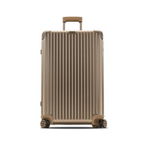 RIMOWA TOPAS TITANIUM系列 30寸登机箱拉杆箱钛金色 924.73.03.4