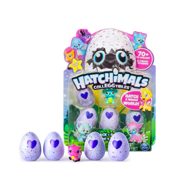 哈驰魔法蛋 hatchimals 迷你版 益智仿真男女孩孵化神奇儿童玩具19104
