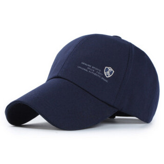 GLO-STORY 棒球帽男 户外韩版时尚棒球帽休闲百搭遮阳帽 MMZ814106 蓝色