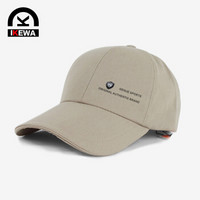 艾可娃（IKEWA）BQM026 棒球帽子男女士户外运动春夏户外鸭舌帽网球帽太阳帽遮阳帽 驼色