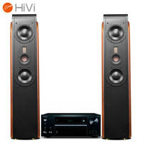 惠威（HiVi）D3.2MKIII+安桥NR676E 音响 家庭影院功放套餐2.0声道 客厅高保真落地音箱 木质 全国免费安装