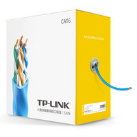 TP-LINK 普联 TL-EC600-100 工程级原装六类非屏蔽高速网线 无氧铜CAT6类家装专用箱线 100米