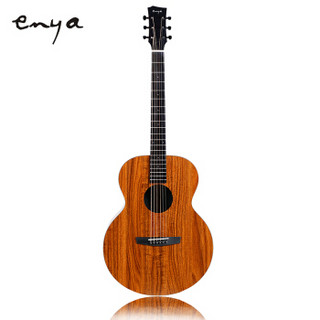 恩雅(enya) EMX1E科技旅行吉他混合全单民谣木吉他初学者儿童小吉他guitar36寸电箱款
