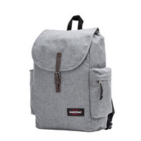 EASTPAK 依斯柏 包盖式双肩包户外休闲背包浅灰色EK47B363