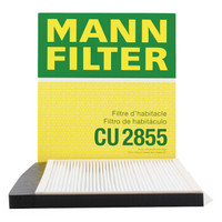 曼牌(MANNFILTER)空调滤清器CU2855(沃尔沃进口S60/S80/XC90/亚太沃尔沃XC Classic)厂家直发