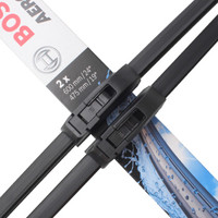 博世(BOSCH)雨刷/雨刮器进口专用神翼无骨24/19对装(瑞虎/迈锐宝/劳恩斯/雷克萨斯ES/旗云 X3)