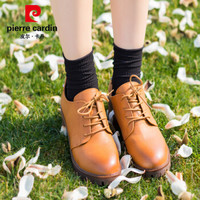 皮尔卡丹袜子女士堆堆袜3双装轶轮纤维中筒袜韩版森系纯色复古休闲女袜 黑色 均码