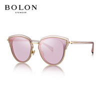 暴龙BOLON太阳镜女款时尚眼镜猫眼框墨镜BL6056B30