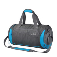 mixi 米熙 旅行包男休闲运动健身包独立鞋位行李袋单肩手提圆通训练包 M5210-16英寸蓝色