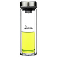 XN-9308 双层玻璃杯 浅灰 335ml