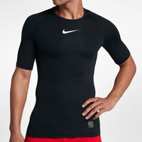 耐克NIKE 男子 紧身 T恤 NIKE PRO COMP 训练 短袖 838092-010黑色XL码