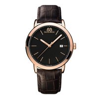 瑞士（88 RUE DU RHONE）宇路石英男表真皮表带男士手表87WA164201