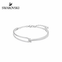 SWAROVSKI 施华洛世奇 扭结设计 LIFELONG 手链女 手镯女 专柜同款 时尚饰品 女友礼物 5368552