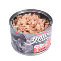 亚米亚米鲜鲔鲜虾蟹柳白金大餐猫罐头猫罐成猫猫湿粮 泰国进口 160g/罐（LWA178013）