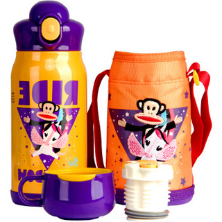 PAUL FRANK 大嘴猴 PFD020 304不锈钢保温杯 600ml 元气橙