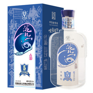 洮儿河 蓝色豪情 浓香型白酒 52度 500ml 单瓶装