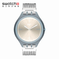 SWATCH 斯沃琪 SVOM101GA 中性石英手表
