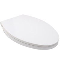 德众（DEZHONG）133 马桶盖 脲醛座便器盖板 加厚缓降静音V型上装