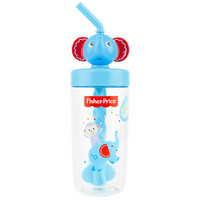 Fisher-Price 费雪 8035 Tritan塑料杯 420ml 蓝色 *2件