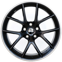 BBS CI-R款式汽车轮毂 德国原装进口 奥迪A6 A8 TT Q3 奔驰C/E  9x20英寸 CI0201亚光黑色