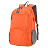 Soarpop 索宝 休闲运动包 双肩包 轻款时尚休闲双肩背包iPad包 可折叠男女户外旅行包书包 BB4372橙色