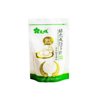 大成dachan绿大成饺子粉手工饺子用粉500g无添加剂家庭手工面点原料