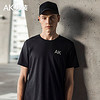 AK男装（AKSERIES）都市特工短袖T恤1800009 黑色XL