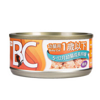 亚米亚米BC机能幼猫罐 猫罐头猫湿粮 猫罐幼猫零食泰国进口70g/罐（LWA178002）