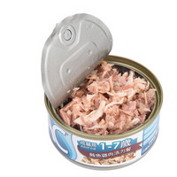 亚米亚米AC机能金枪鱼鸡肉活力餐 成猫罐头 猫罐猫湿粮泰国进口70g/单罐 #004