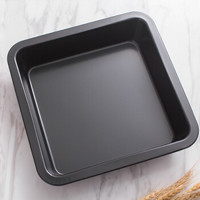 魔幻厨房(Magic Kitchen) 烘焙模具 加深加厚碳钢正方形烤盘 饼干面包模具 8寸