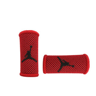 NIKE耐克飞人乔丹篮球护指 运动护具 指关节护指套 手指扭伤护具 2个装 红色JKS03605 S