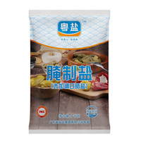 YUEYAN 粤盐 未加碘无碘盐 天然无添加抗结剂食用海盐 腌制大粒粗盐 1000g