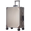 KAMIDA 咔米嗒 全铝合金行李箱男女士万向静音轮登机箱20英寸旅行箱密码箱 bag181901 金色