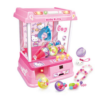 凯蒂猫（Hello Kitty）儿童玩具抓娃娃机夹公仔机投币小型家用游戏机KT-8596