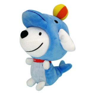 joystudio新款毛绒玩具京东吉祥物公仔海豚款中号
