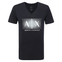 ARMANI EXCHANGE阿玛尼奢侈品男士短袖针织T恤衫3YZTYD-ZJA5Z NAVY1510 M