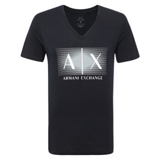 GIORGIO ARMANI 乔治·阿玛尼 奢侈品男士短袖针织T恤衫  3YZTYD-ZJA5Z