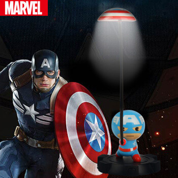 Marvel超级英雄LED小夜灯,照亮你玩具的美。