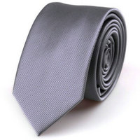 GLO-STORY 手打领带 6cm男士商务正装潮流韩版针织领带礼盒装MLD824059 深灰色