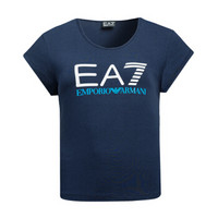 EA7 EMPORIO ARMANI阿玛尼奢侈品女士短袖针织T恤衫3ZTT80-TJ12Z NAVY-1554 M