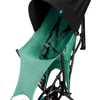 Quinny 荷兰进口 婴儿推车 Yezz Air-Aqua Blend 舒适透气 果冻轮推行顺滑 折叠后可站立 弹性背带 方便携带