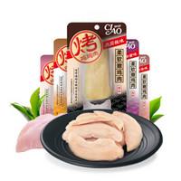 INABA 伊纳宝 烤系列烤鸡胸肉非冻干肉干猫零食 30g*12支 扇贝柱味