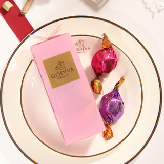 商品godiva 歌帝梵 臻宝粉色巧克力礼盒 混合口味 60g 盒装