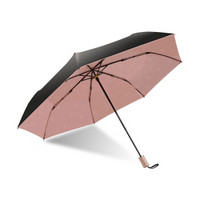 德国kobold酷波太阳伞遮阳黑胶防晒伞女超强紫外线小巧折叠晴雨伞